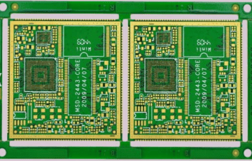 Metallized Half Hole PCB